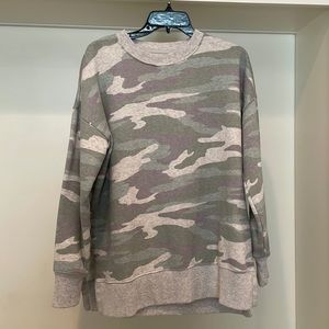 Aerie over sized camp sweatshirt size S